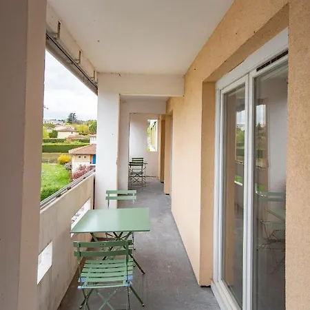 Appartement Envie Lyonnaise Location - 14 Personnes - Terrasse - Wifi Fibre Optic *